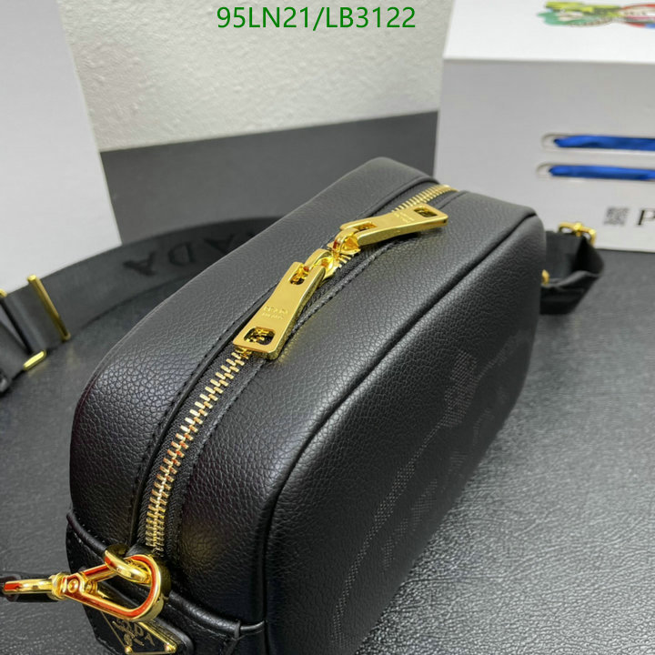 Prada Bag-(4A)-Diagonal- Code: LB3122 $ 124USD