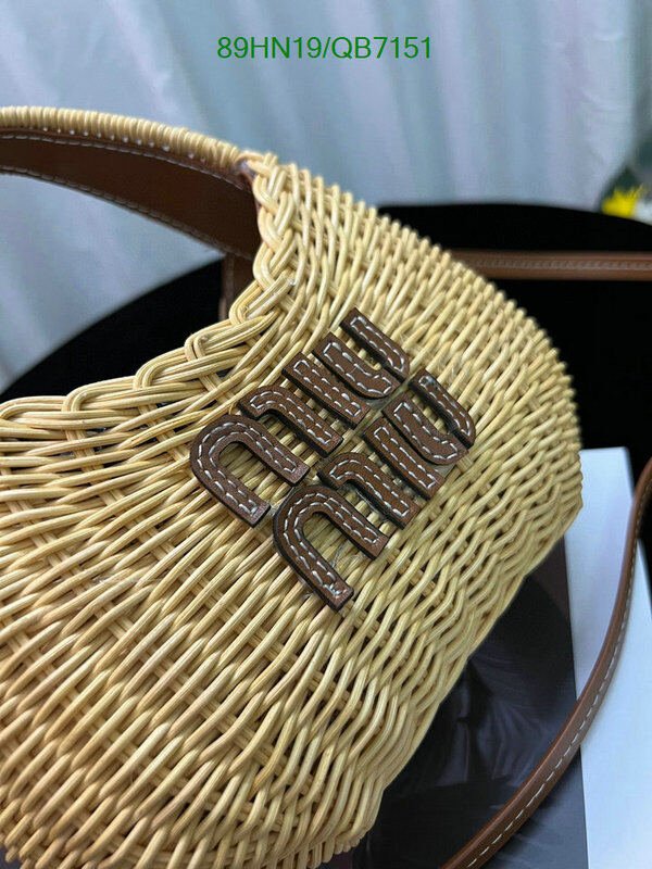 Miu Miu Bag-(4A)-Diagonal- Code: QB7151 $ 116USD