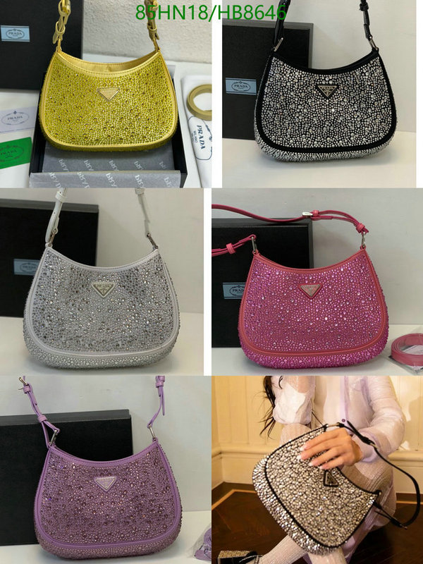 Prada Bag-(4A)-Cleo,Code: HB8646,$ 111USD