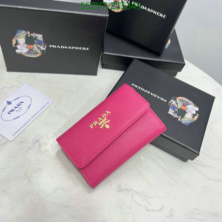 Prada Bag-(4A)-Wallet-,Code: ZT5343,$ 72USD
