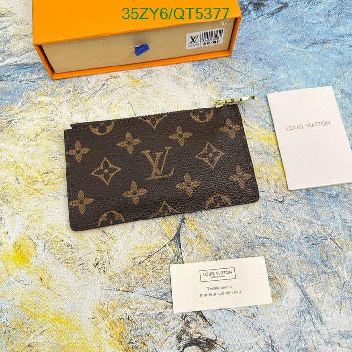 LV Bag-(4A)-Wallet- Code: QT5377 $ 46USD
