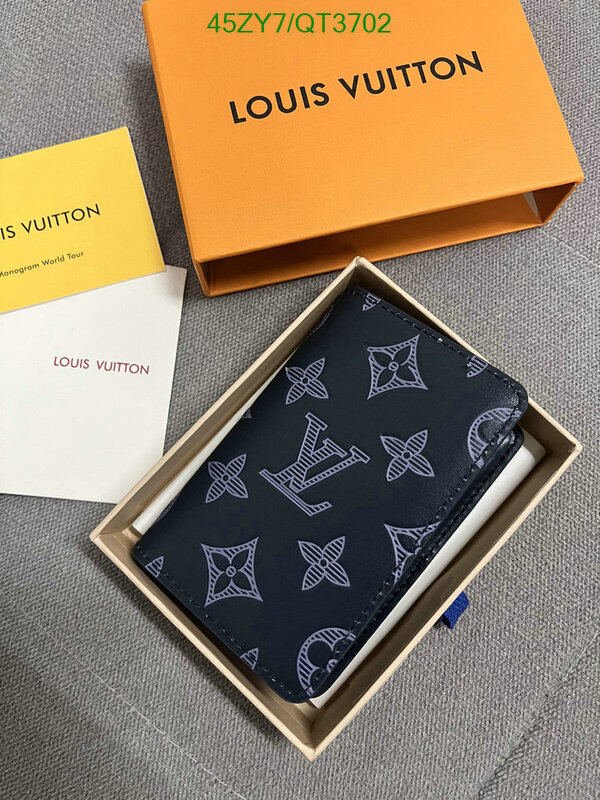 LV Bag-(4A)-Wallet- Code: QT3702 $ 59USD