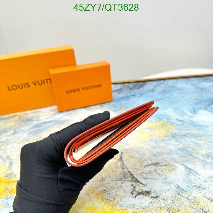 LV Bag-(4A)-Wallet- Code: QT3628 $ 59USD