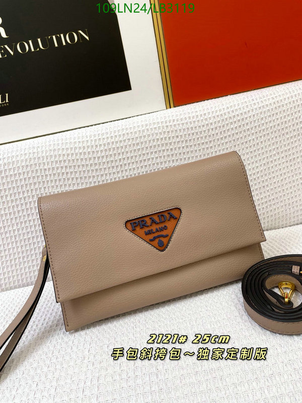 Prada Bag-(4A)-Diagonal-,Code: LB3119,$ 142USD