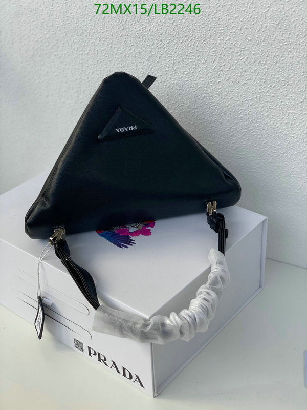 Prada Bag-(4A)-Triangle-,Code: LB2246,$ 94USD