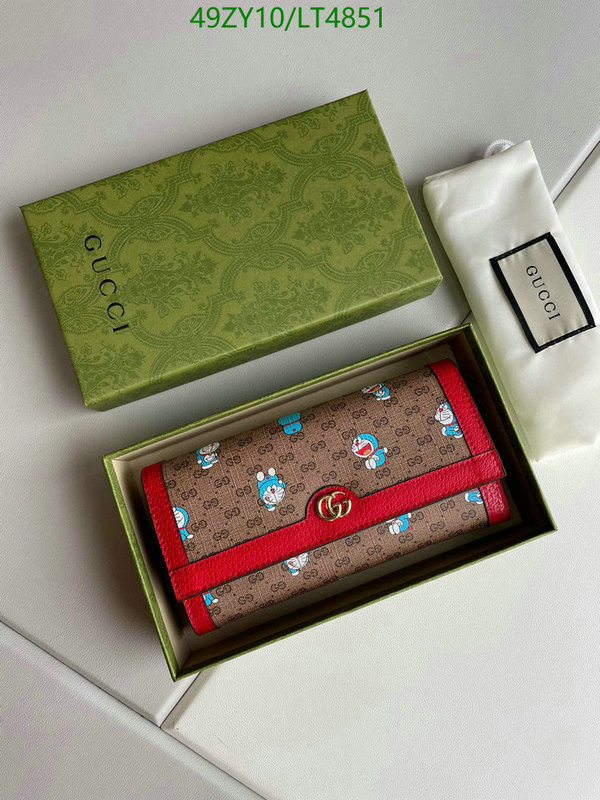 Gucci Bag-(4A)-Wallet-,Code: LT4851,$ 64USD