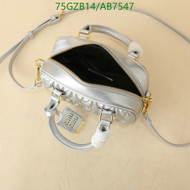 Miu Miu Bag-(4A)-Crossbody- Code: AB7547 $ 98USD