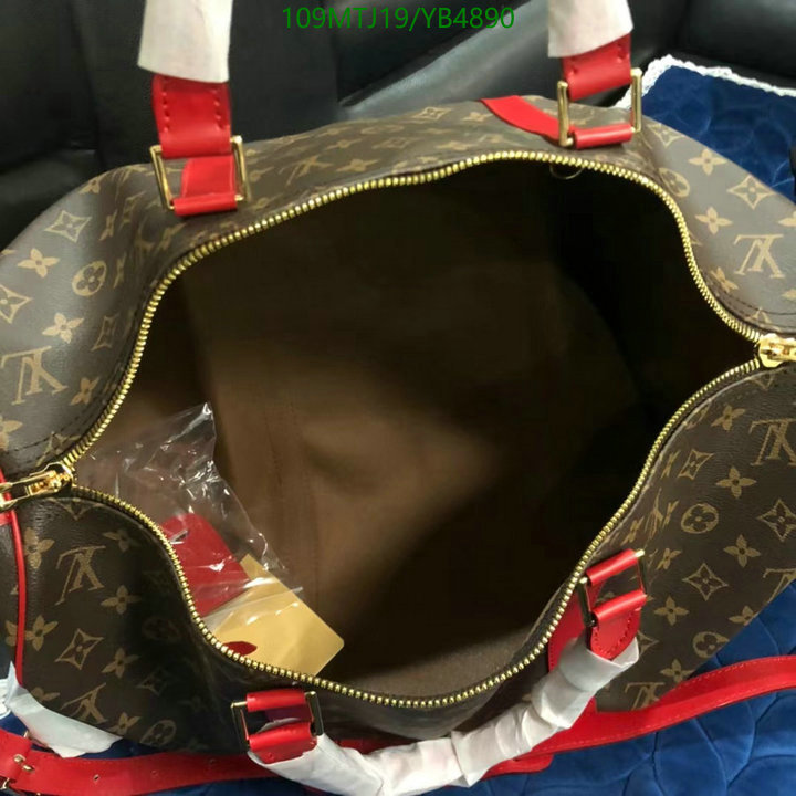 LV Bags-(4A)-Keepall BandouliRe 45-50-,Code: YB4890,$ 142USD