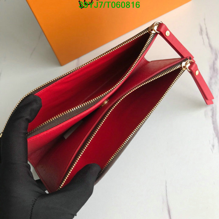 LV Bags-(4A)-Wallet-,Code: T060816,$ 51USD