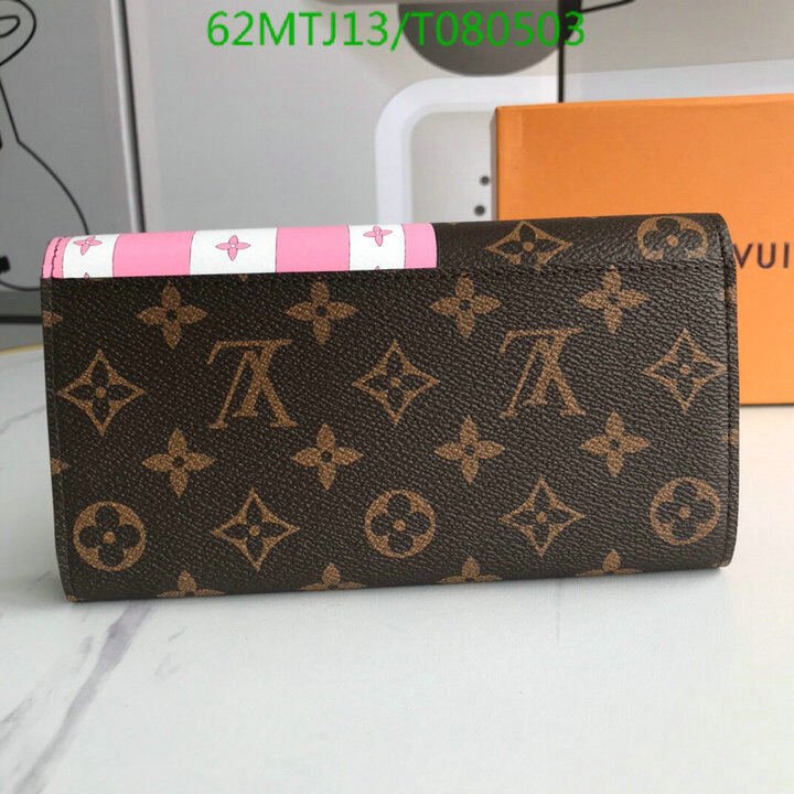 LV Bags-(4A)-Wallet-,Code: T080503,$ 81USD