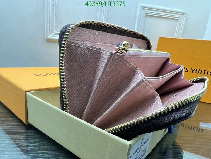 LV Bags-(4A)-Wallet-,Code: HT3375,$ 64USD