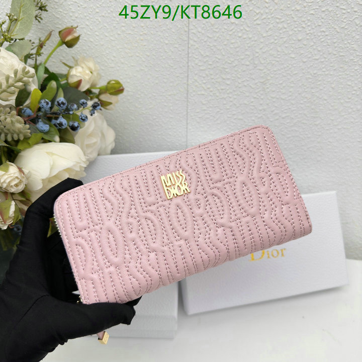 Dior Bag-(4A)-Wallet- Code: KT8646 $ 59USD