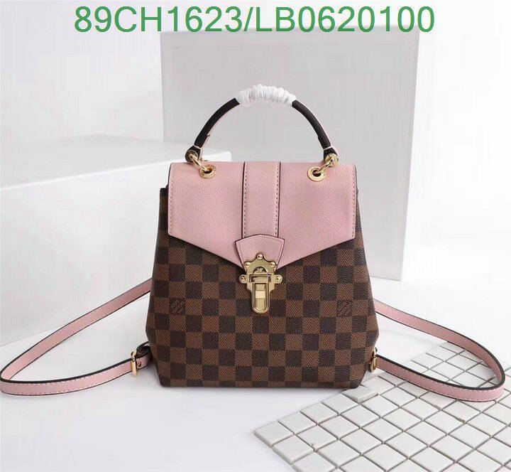 LV Bags-(4A)-Backpack-,Code:LB0620100,$ 116USD