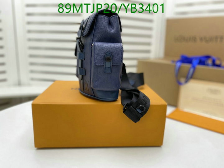 LV Bags-(4A)-Backpack-,Code: YB3401,$ 116USD