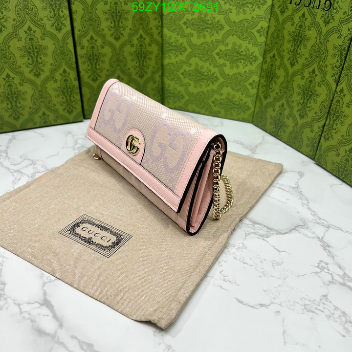 Gucci Bag-(4A)-Wallet-,Code: XT2691,$ 77USD