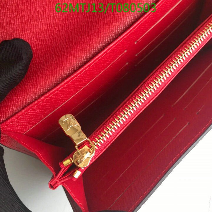LV Bags-(4A)-Wallet-,Code: T080503,$ 81USD