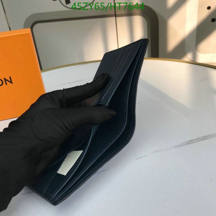 LV Bags-(4A)-Wallet-,Code: HT7644,$ 59USD