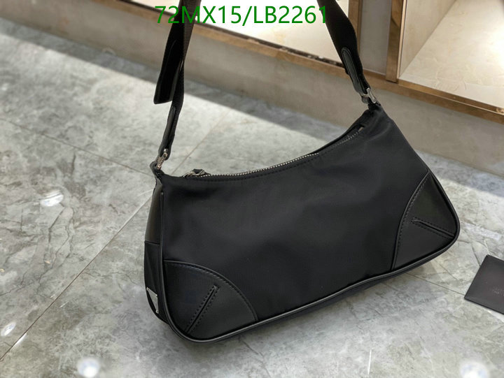 Prada Bag-(4A)-Diagonal- Code: LB2261 $ 94USD