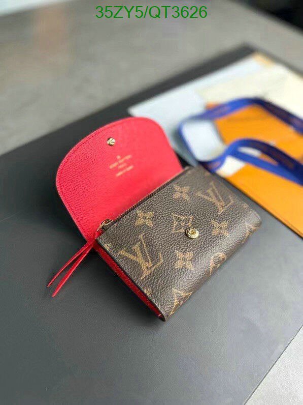 LV Bag-(4A)-Wallet- Code: QT3626 $ 46USD