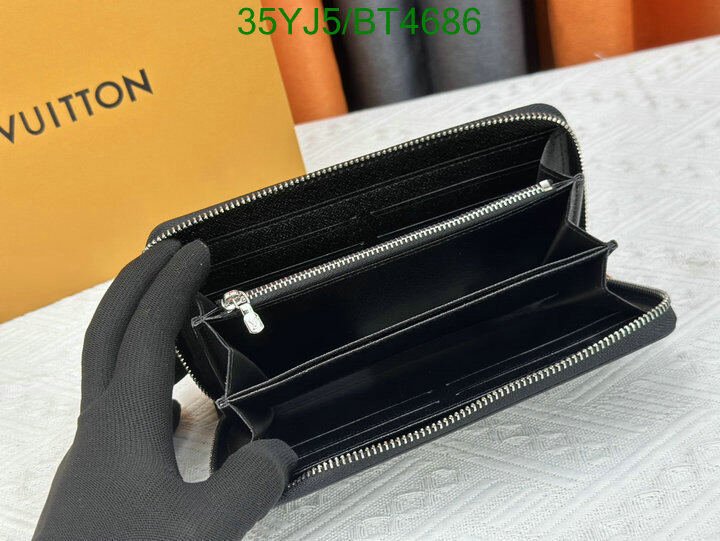 LV Bag-(4A)-Wallet- Code: BT4686 $ 46USD