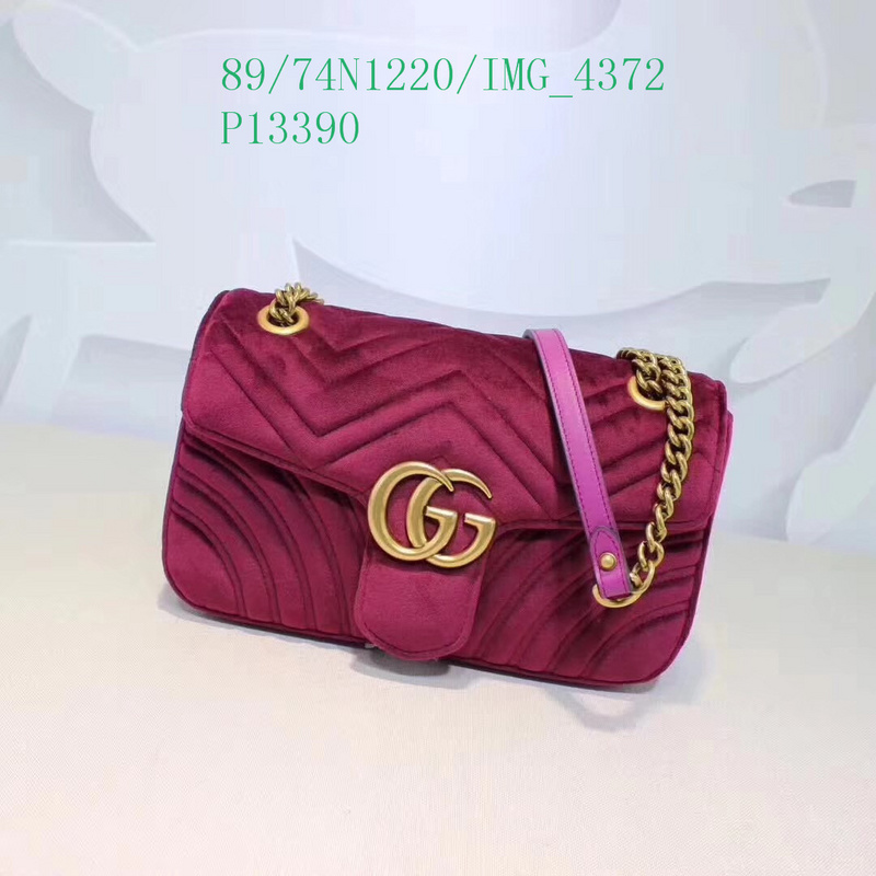 Gucci Bag-(4A)-Marmont,Code:GGB111017,$ 116USD