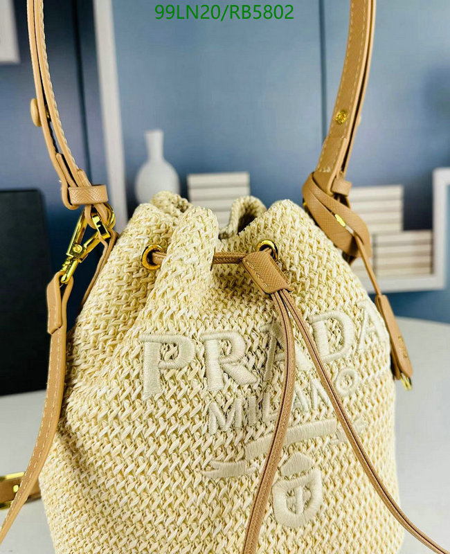 Prada Bag-(4A)-Bucket Bag- Code: RB5802 $ 129USD