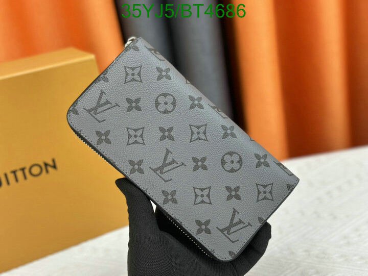 LV Bag-(4A)-Wallet- Code: BT4686 $ 46USD