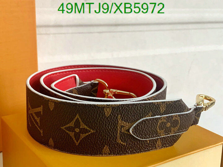 LV Bags-(4A)-Shoulder Strap-,Code: XB5972,$ 64USD