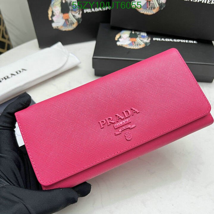 Prada Bag-(4A)-Wallet- Code: UT6055 $ 72USD