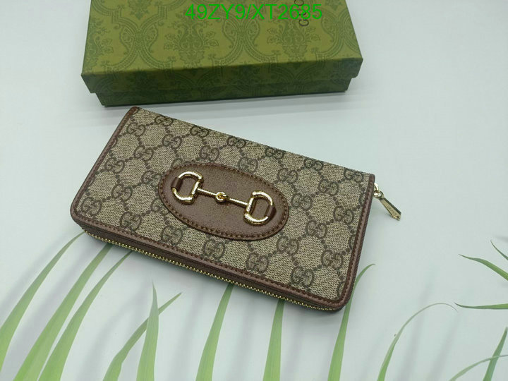 Gucci Bag-(4A)-Wallet-,Code: XT2685,$ 64USD