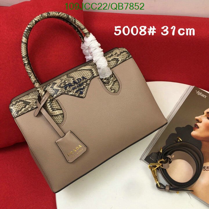 Prada Bag-(4A)-Handbag- Code: QB7852 $ 142USD