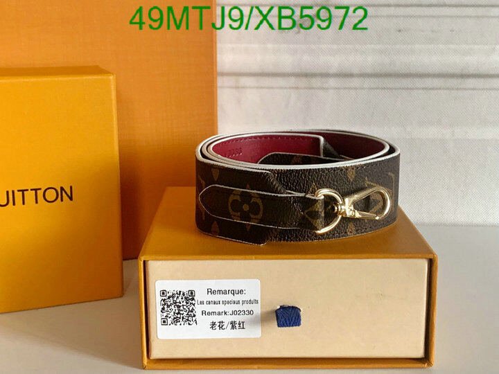 LV Bags-(4A)-Shoulder Strap-,Code: XB5972,$ 64USD