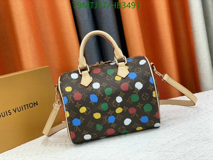LV Bags-(4A)-Speedy-,Code: HB3491,$ 103USD