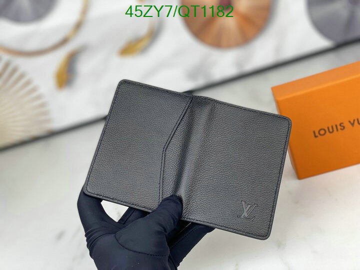 LV Bag-(4A)-Wallet- Code: QT1182 $ 59USD