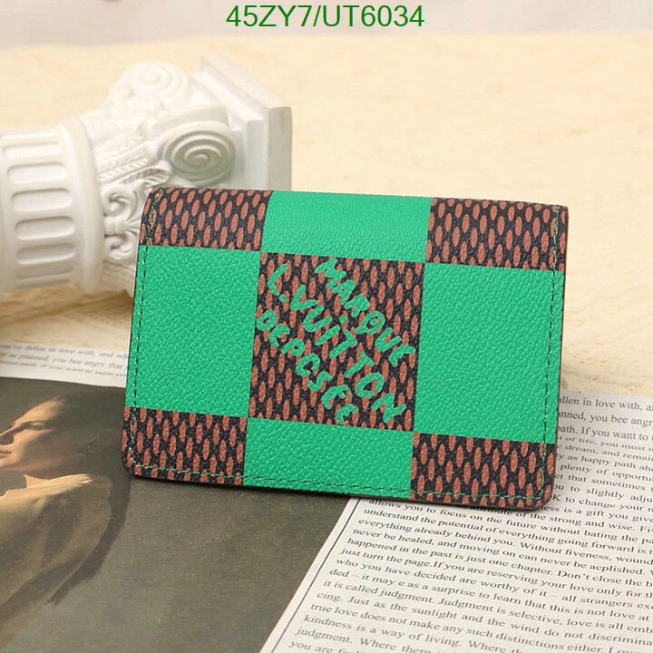 LV Bag-(4A)-Wallet- Code: UT6034 $ 59USD