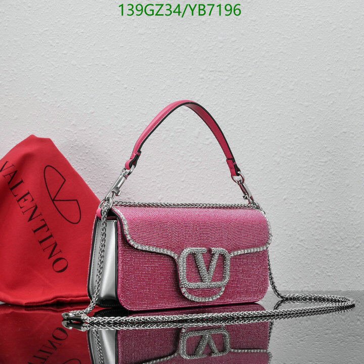 Valentino Bag-(4A)-LOC-V Logo ,Code: YB7196,$ 181USD