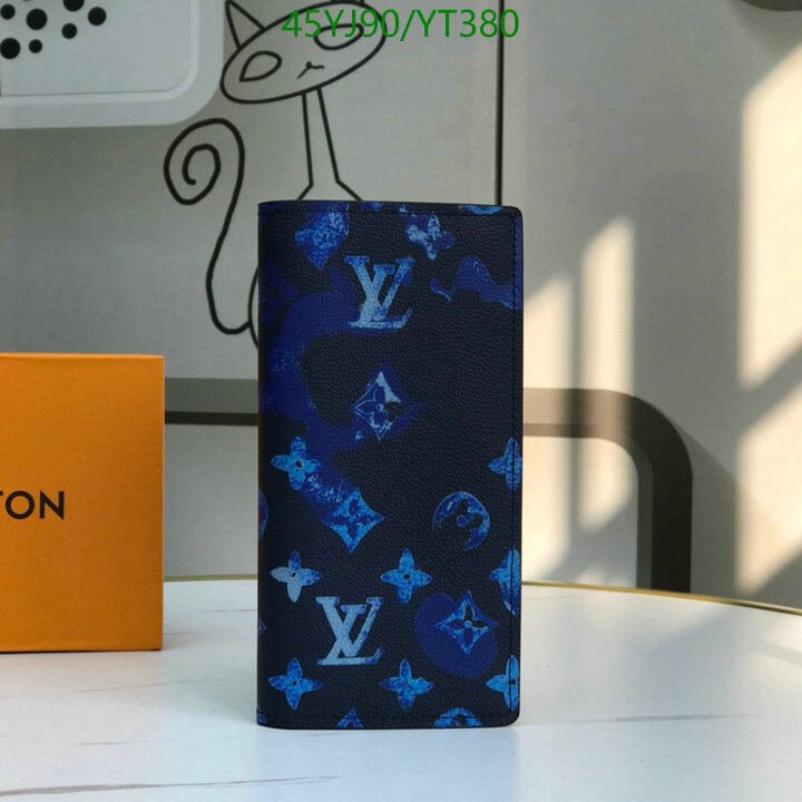 LV Bags-(4A)-Wallet-,Code: YT380,$ 59USD