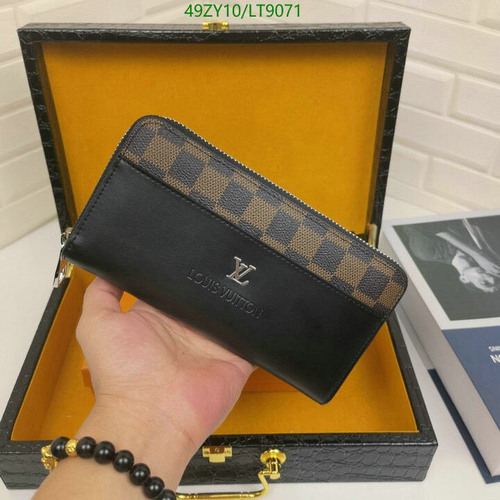 LV Bags-(4A)-Wallet-,Code: LT9071,$ 64USD