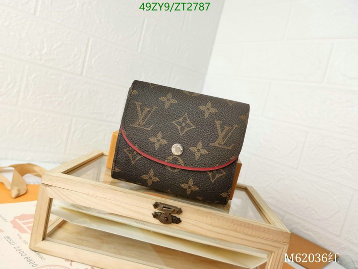 LV Bags-(4A)-Wallet-,Code: ZT2787,$ 64USD