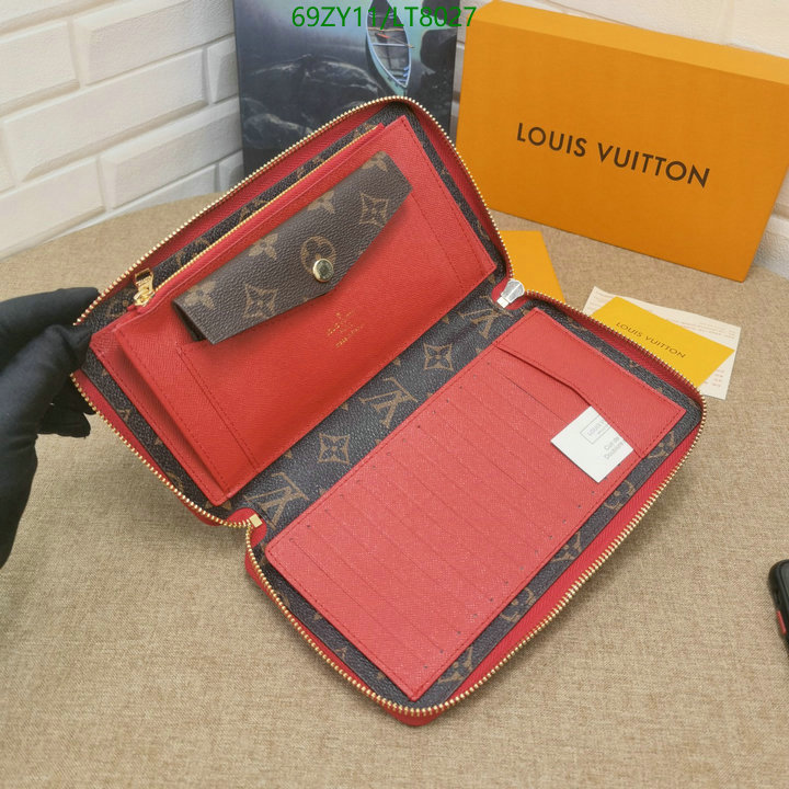 LV Bags-(4A)-Wallet-,Code: LT8027,$ 90USD