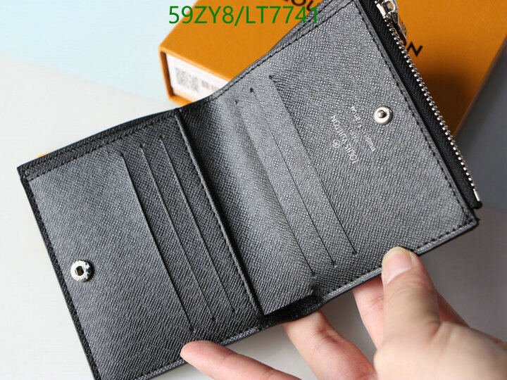 LV Bags-(4A)-Wallet-,Code: LT7741,$ 77USD