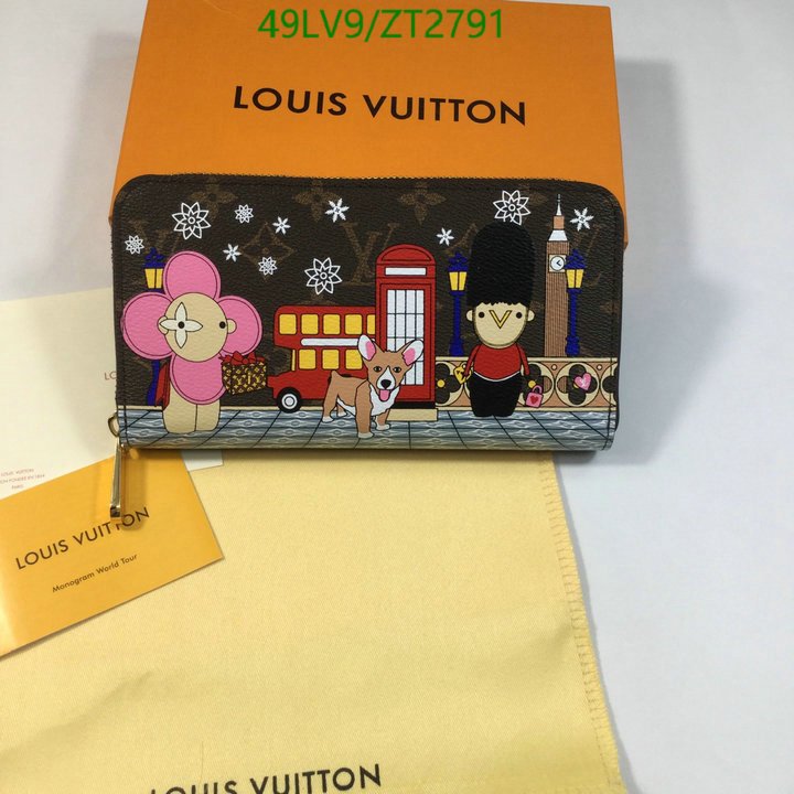 LV Bags-(4A)-Wallet-,Code: ZT2791,$ 64USD