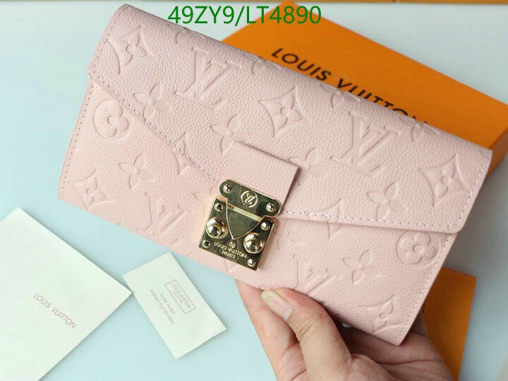 LV Bags-(4A)-Wallet-,Code: LT4890,$ 64USD
