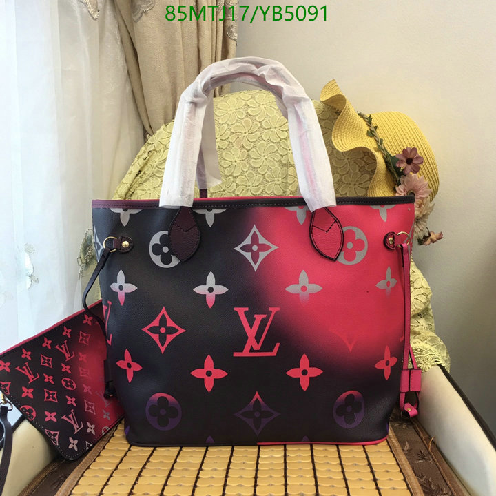 LV Bags-(4A)-Neverfull-,Code: YB5091,$ 111USD