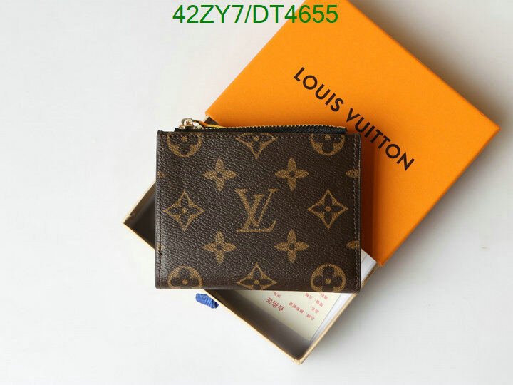 LV Bag-(4A)-Wallet- Code: DT4655 $ 55USD