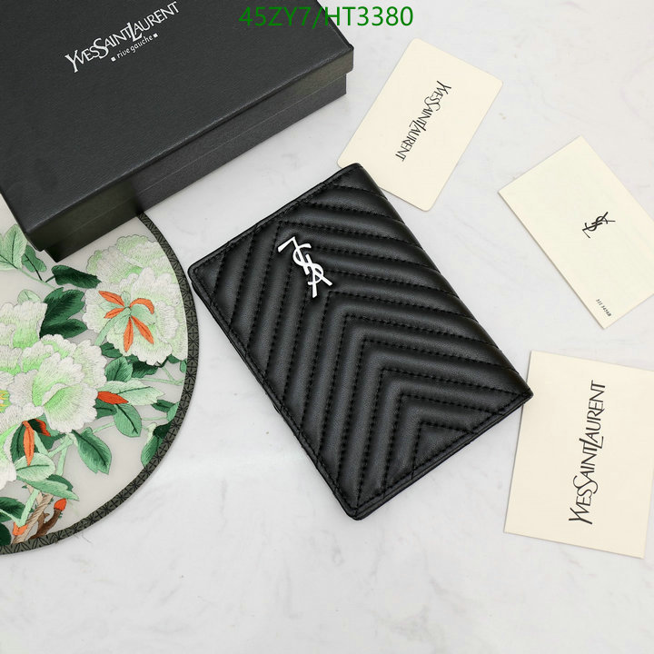 YSL Bag-(4A)-Wallet-,Code: HT3380,$ 59USD