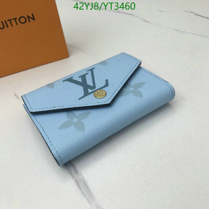 LV Bags-(4A)-Wallet-,Code: YT3460,$ 55USD