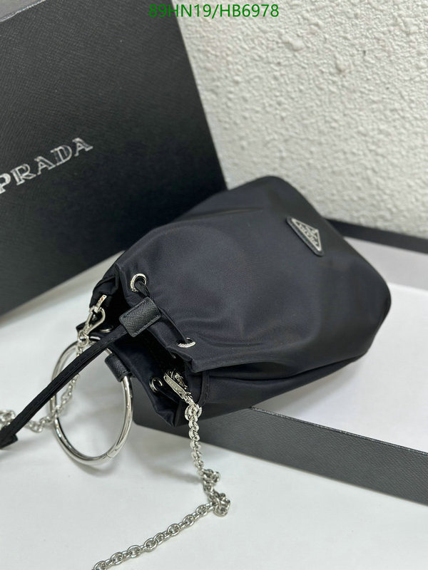 Prada Bag-(4A)-Bucket Bag- Code: HB6978 $ 116USD