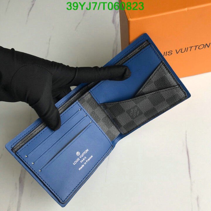 LV Bags-(4A)-Wallet-,Code: T060823,$ 51USD