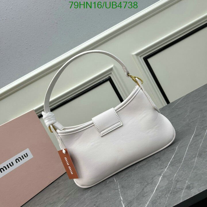 Miu Miu Bag-(4A)-Handbag- Code: UB4738 $ 103USD